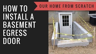 How to Install a Basement Egress [upl. by Fahey]