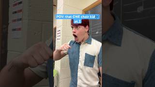 I hope yall haven’t met someone this annoying 😂👏🏻 choir chorus skit comedy highschool pov [upl. by Marabel117]