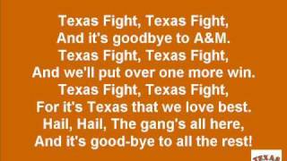 University of Texas Longhorns Fight Song [upl. by Darlleen]