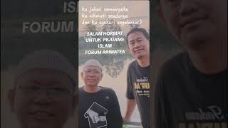 Salam hormat untuk pejuang islam Forum Arimatea [upl. by Ahseela]