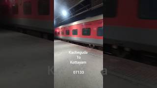 Kacheguda to Kottayam special train 07133 sabarimala Trip useful train 🚂 major Stops in this train [upl. by Kari]