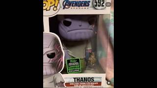 2020 ECCC Spring Convention Target Shared Exclusive Thanos Hand Cut Off Funko Pop [upl. by Bain]