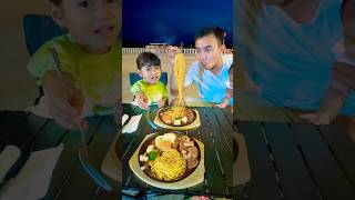 Phanet family eating noodles 🍜 shortvideo eatingshow funnyshorts shorts [upl. by Miah498]