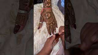 Beautiful Name Mehandi Design shorts youtube mehndi ytshorts viralshorts mehndidesign [upl. by Ebaj192]