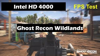 HP Probook 6570b Intel HD 4000 Ghost Recon gaming [upl. by Ynnob]