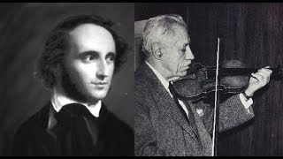 英HMV78 Mendelssohn E Kreisler 1935☆彡 [upl. by Eener]