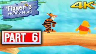 Tiggers Honey Hunt  Pooh Stick  Walkthrough PART 6 No Commentary 4K 60FPS PS1 N64PC [upl. by Roeser951]