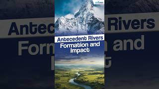 Antecedent Rivers  Geography  Durgesh Sir geography antecedentes [upl. by Yenruoc25]