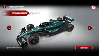 La livery de Aston Marin para la temporada 2024 en Monoposto 2024 [upl. by Press]