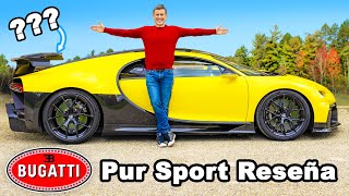 Bugatti Chiron Pur Sport reseña  ¡0100kmh 14milla y prueba de frenado💥 [upl. by Dryfoos760]