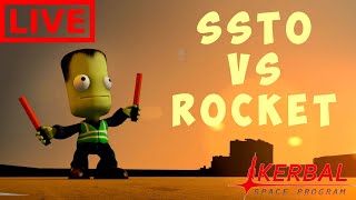 🔴🚀 KSP SSTO VS ROCKET [upl. by Aras]