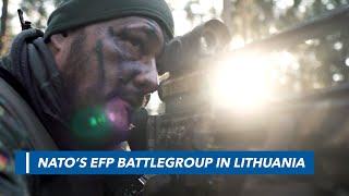 NATOs enhanced Forward Presence Battlegroup Lithuania [upl. by Carlin]