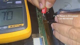 DIY Techniques Identifying and Resolving Shorted Gate Signal in Samsung LED Panels [upl. by Thier]