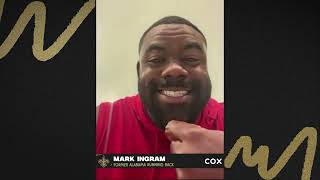 Mark Ingram on Saints Draft Pick KoolAid McKinstry  2024 NFL Draft [upl. by Aihsyla377]