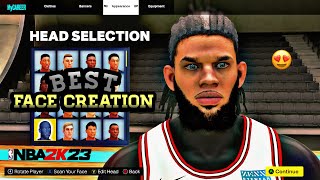 BEST CENTER FACE CREATION IN NBA2K23 NEXT GENCURRENT GEN [upl. by Ferdinand]