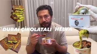 DUBAİ ÇİLOLATALI HELVA  HELVACI ALİ dubaichocolate [upl. by Khichabia156]