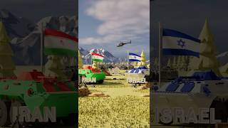 Iran vs Israel Military Power Showdown – Soldiers Tanks and Armored Vehicles Compared military [upl. by Ennairrek]