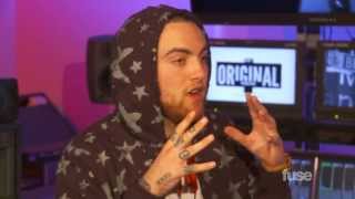 Mac Miller Chats About Watching Movies With The Sound Off [upl. by Arul]