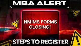 NMIMS 2024 registration starts How to fill NMIMS form Step by step guide  Avoid these mistakes [upl. by Leunad]