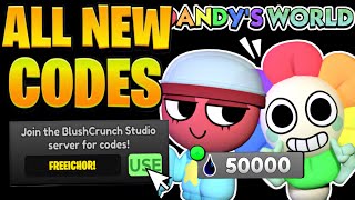 NEW CODES ALL WORKING CODES FOR DANDYS WORLD IN 2024 ROBLOX DANDYS WORLD CODES [upl. by Baugh]