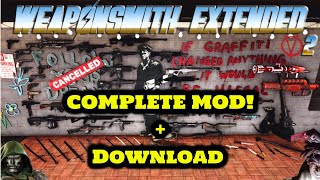 Fallout 4  Weaponsmith Extended COMPLETE Mod 2019 Download [upl. by Adela179]