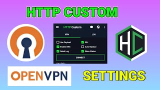 How to setup Http Custom VPN Openvpn Server settings for Secure browsing [upl. by Zeralda]