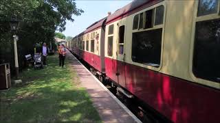 DUNSTER STATION WEST SOMERSET RAILWAY IN THE SUMMERTIME [upl. by Mercier597]