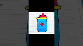 Bacchon ke liye easy drawing trending funny comedy cute drawing shortsviral shortvideos art [upl. by Mehsah835]