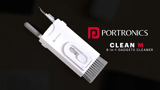 The ONLY Cleaning Kit Youll Ever Need For Your Gadgets  Portronics Clean M 8in1 Gadgets Cleaner [upl. by Harrow750]