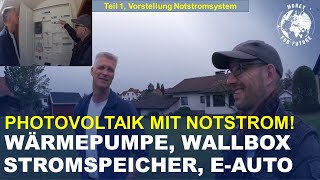 Photovoltaikanlage mit Wärmepumpe amp Speicher Haus von 1984 ungedämmt [upl. by Itram]