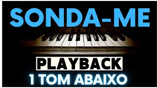 SONDAME USAME  PLAYBACK 1 TOM ABAIXO sondame playback alinebarros [upl. by Hcire]