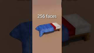 minecraft bed cloth subdivisions guide blender viral satisfying [upl. by Concepcion]