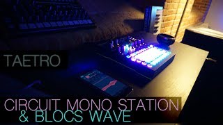 Blocs Wave X Circuit Mono Station  Late Night Beat Sketch [upl. by Enived]