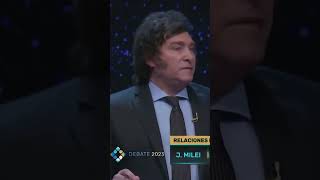 MILEI HABLA DE LAS MALVINAS milei mileipresidente lalibertadavanza massa malvinasargentinas [upl. by Galven]