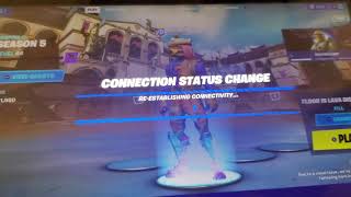 Fortnite Part 205 Connection Status Change [upl. by Nadirehs]