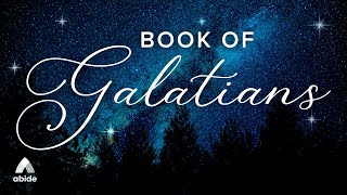 Fall Asleep Listening to Galatians  Calming Audio Scripture Dark Screen [upl. by Nett]