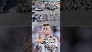 What a beautiful gesture❤👏tonikroos greifswald germany football kroos shorts shortfeed [upl. by Ennaitsirk]