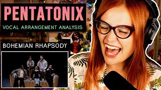 PENTATONIX  Bohemian Rhapsody Vocal Coach Analysis amp Reaction [upl. by Risser562]