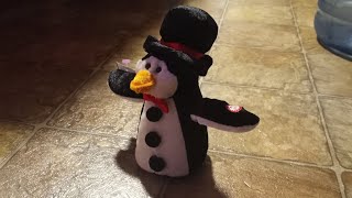 DanDee waddling penguin in snowman suit [upl. by Lubeck]