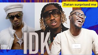 WIZKID is TIMELESS Wizkid  IDK Reaction ft Zlatan [upl. by Asinla]