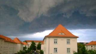 Thunderstorm  Unwetter Dresden 14052007 [upl. by Yentrac]