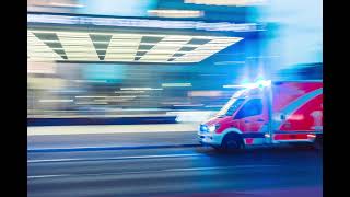 ASMRAMBIENCE Ambulance Ride Ambience Sounds  Ambient Ambulance Background Noise  1 HOUR [upl. by Aliehs]