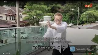 BEST Top Martial Arts Interview Sifu Dr Reimund Chong of YueJia JiJieQuan by Malaysia RTM TV2 [upl. by Siradal]