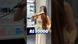 50000 VIRAL Hair straightener😱🤯 notsponsored honestreview shorts [upl. by Aisorbma406]