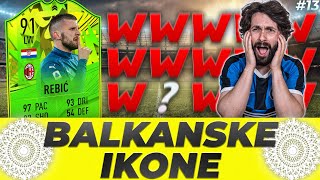 RASPAD BALKANA SA 91 REBIĆEM Balkanske Ikone 14 FIFA 21 [upl. by Oatis]