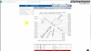 Steinemann spare parts catalogue  instruction video [upl. by Noemys]