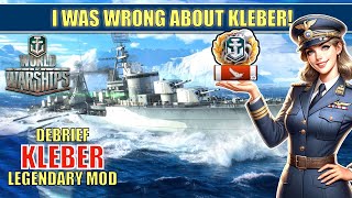 French Destroyer Kleber Kraken all torpedos kills legendary mod worldofwarships [upl. by Ingraham62]