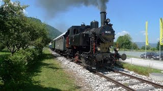 Rosentaler Dampfzug mit 88103 04082018 [upl. by Rhtaeh]