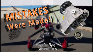 IdiotsGuide 🛩 Pt1 Rotax 912 Gearbox Installation  REBUILD Sparkles Microlight v20 [upl. by Eurydice531]