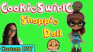 Cookie Swirl C Theme Shoppie Doll DIY video Made from a Shopkins Cocolette Shoppie [upl. by Kathie]